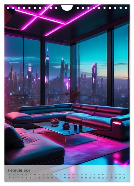Produktbild: Wohn(t)r&auml;ume - Wohnzimmer Impressionen (Wandkalender 2026 DIN A4 hoch), CALVENDO Monatskalender