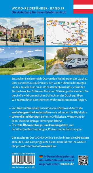 Produktbild: Entdeckertouren mit dem Wohnmobil &Ouml;sterreich Der Osten