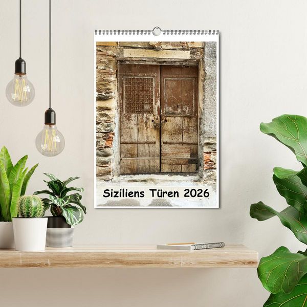 Produktbild: Siziliens T&uuml;ren (Wandkalender 2026 DIN A3 hoch), CALVENDO Monatskalender
