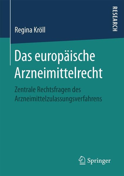 Produktbild: Das europ&auml;ische Arzneimittelrecht