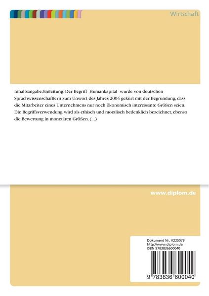 Produktbild: Bilanzierung und Bewertung von Humankapital am Beispiel des Profifu&szlig;balls in Deutschland