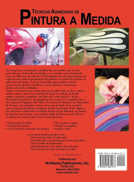 Produktbild: T&Atilde;(c)cnicas Avanzadas de Pintura a Medida