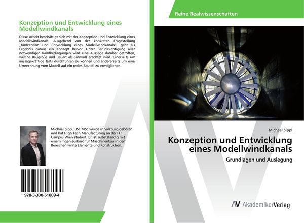 Produktbild: Konzeption und Entwicklung eines Modellwindkanals