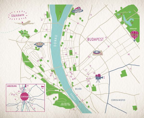 Produktbild: Glücksorte in Budapest
