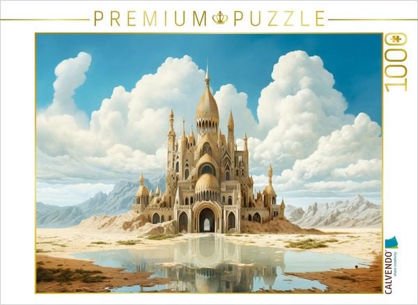 "CALVENDO Puzzle Ein Motiv aus dem Kalender "" Exotische Paläste wie aus Tausendundeiner Nacht"" | 1000 Teile Lege-Größe 64x48cm Foto-Puzzle für glückliche Stunden"
