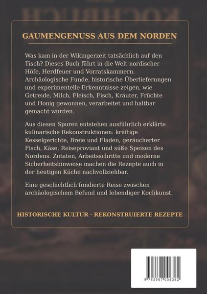 Produktbild: GAUMENGENUSS DER WIKINGER