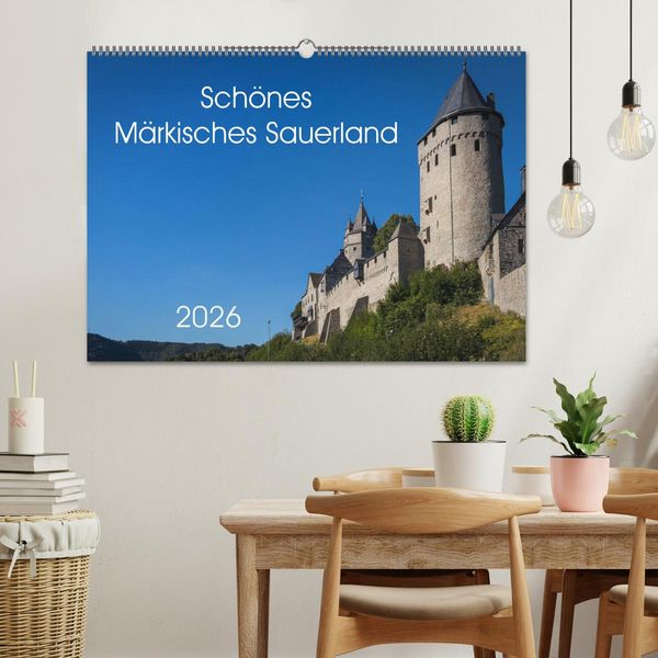 Produktbild: Sch&ouml;nes M&auml;rkisches Sauerland (Wandkalender 2026 DIN A2 quer), CALVENDO Monatskalender