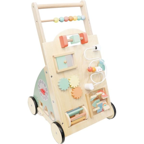 Produktbild: SpielMaus Holz Spiel- und Lauflernwagen
