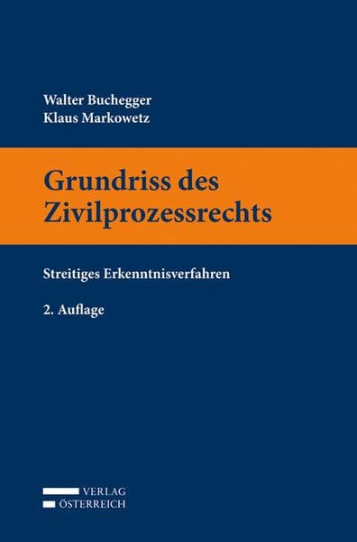 Produktbild: Grundriss des Zivilprozessrechts
