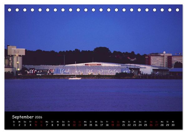Produktbild: Kiel - Stadt an der F&ouml;rde (Tischkalender 2026 DIN A5 quer), CALVENDO Monatskalender