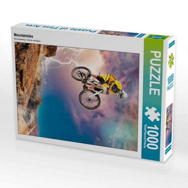 Produktbild: CALVENDO Puzzle Mountainbike 1000 Teile Lege-Gr&ouml;&szlig;e 480 x 640 cm Foto-Puzzle Bild von Peter Roder
