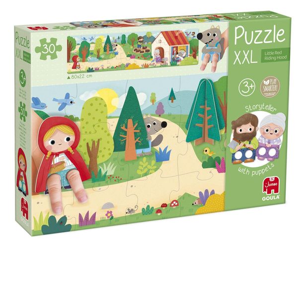 Produktbild: Goula - XXL Puzzle - Rotkäppchen, 30 Teile