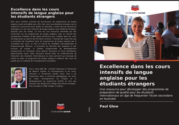 Produktbild: Excellence dans les cours intensifs de langue anglaise pour les &eacute;tudiants &eacute;trangers