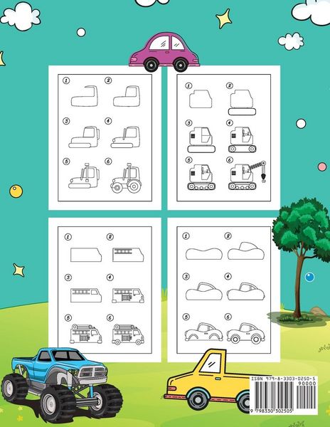 Produktbild: How to Draw Cars, Trucks, and other Vehicles
