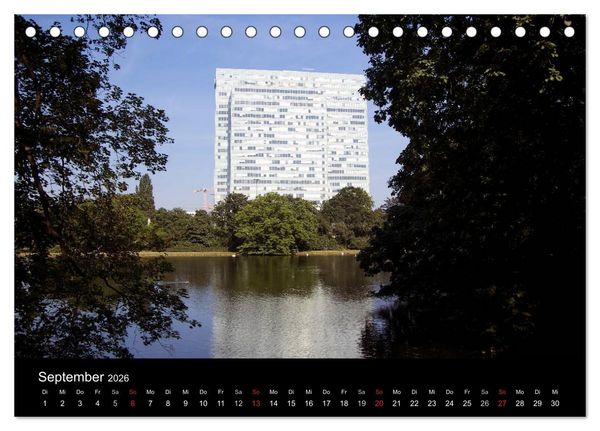 Produktbild: D&uuml;sseldorf 2026 (Tischkalender 2026 DIN A5 quer), CALVENDO Monatskalender