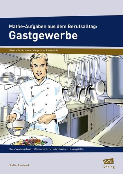 Produktbild: Mathe-Aufgaben aus dem Berufsalltag: Gastgewerbe