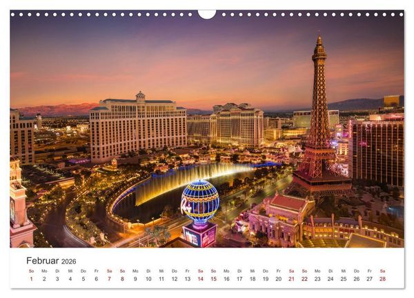 Produktbild: Nevada - Mehr als nur Las Vegas (Wandkalender 2026 DIN A3 quer), CALVENDO Monatskalender