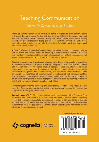 Produktbild: Teaching Communication, Volume II