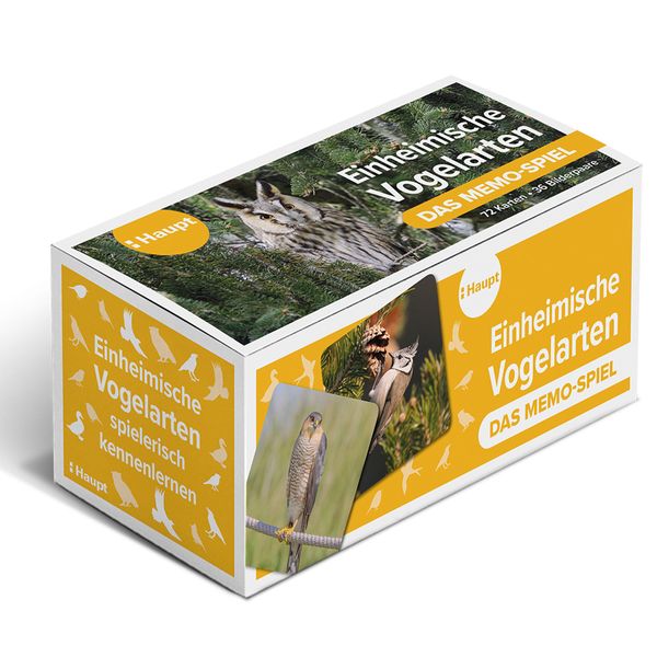 Produktbild: Einheimische Vogelarten &ndash; das Memo-Spiel