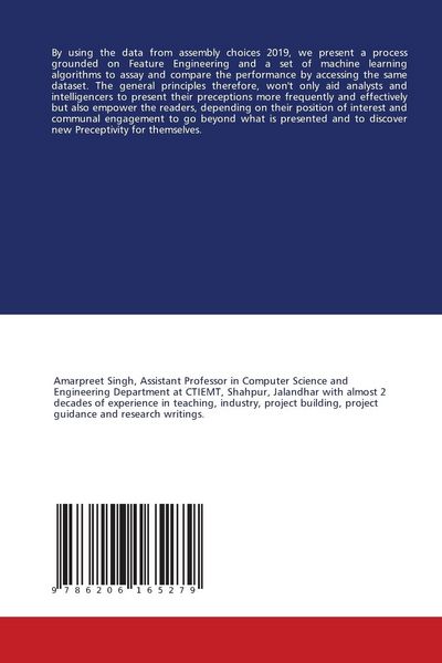 Produktbild: Analyzing Election Results and Predictions Using Machine Learning