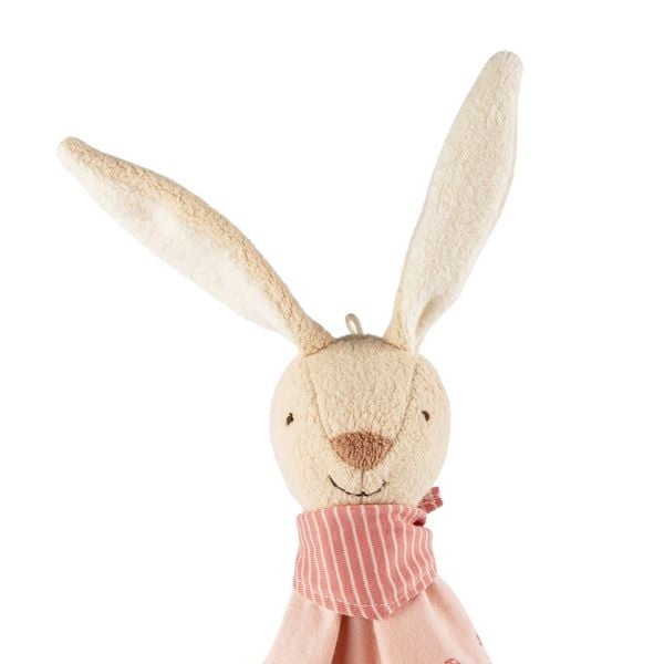 Produktbild: Sigikid 39990 - Schnuffeltuch Hase, sigibaby, Baumwolle, 6x7x24cm