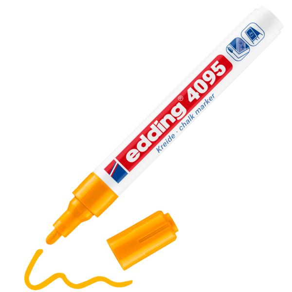 Produktbild: edding Kreidemarker 4095 neonorange 2-3mm
