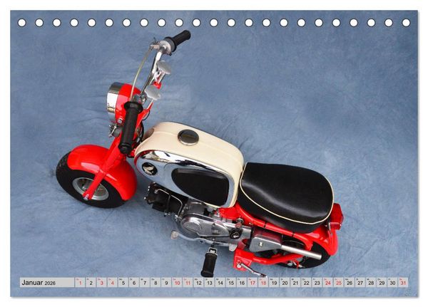 Produktbild: Honda Monkey CZ Mark 1 (Tischkalender 2026 DIN A5 quer), CALVENDO Monatskalender