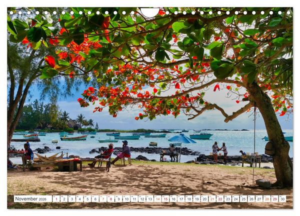 Produktbild: Mauritius - Sch&ouml;nheit im Indischen Ozean (Wandkalender 2026 DIN A4 quer), CALVENDO Monatskalender