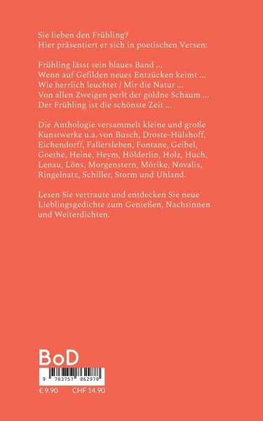 Produktbild: Fr&uuml;hlingsgedichte