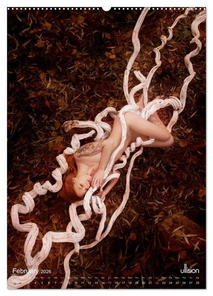 Produktbild: The stunning beauty of REDHEADS (High Quality Premium Wall Calendar 2026 DIN A2 portrait),CALVENDO 12 Month Wall Calendar
