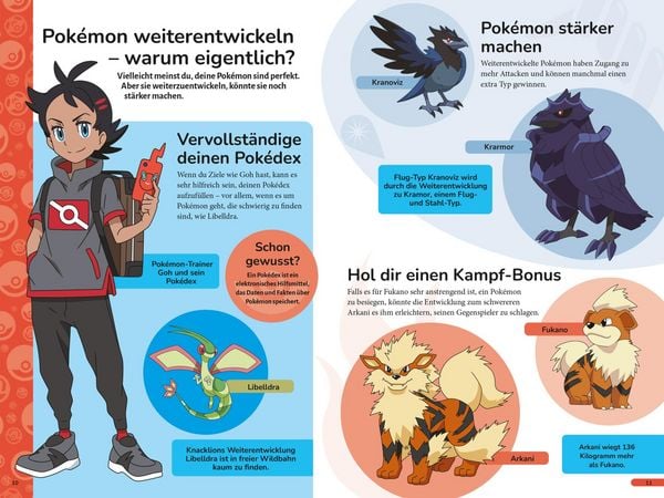 Produktbild: Pok&eacute;mon Handbuch: Alles &uuml;ber Entwicklungen