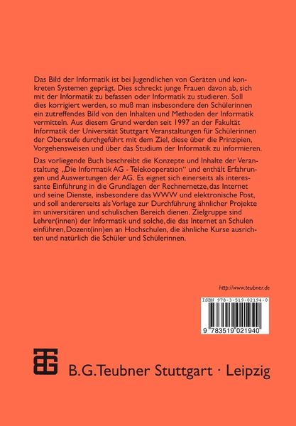 Produktbild: Die Informatik AG &mdash; Telekooperation