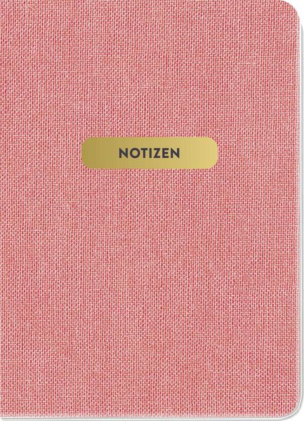 Produktbild: Notizheft Blumenglück Rosa