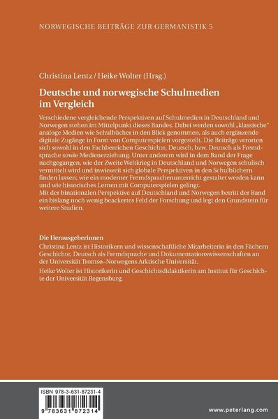 Produktbild: Deutsche und norwegische Schulmedien im Vergleich