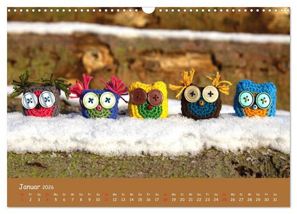 Produktbild: Aus Liebe zum H&auml;keln (Wandkalender 2026 DIN A3 quer), CALVENDO Monatskalender