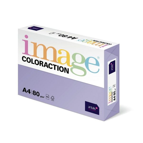 Produktbild: Kopierpapier image COLORACTION 80g/m&sup2; lavendel DIN A4 500 Blatt