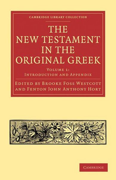 Produktbild: The New Testament in the Original Greek