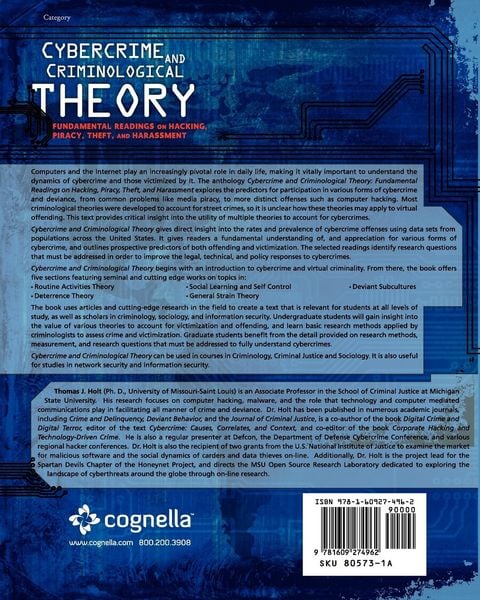 Produktbild: Cybercrime and Criminological Theory