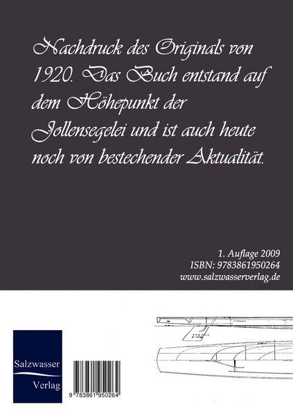 Produktbild: Die Segeljolle