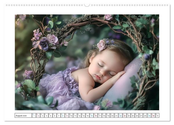 Produktbild: Babyzauber (Wandkalender 2026 DIN A2 quer), CALVENDO Monatskalender