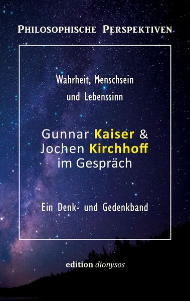 Produktbild: Gunnar Kaiser & Jochen Kirchhoff im Gespr&auml;ch