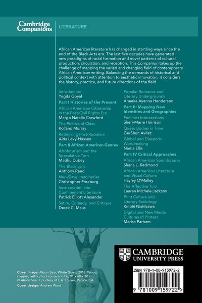 Produktbild: The Cambridge Companion to Contemporary African American Literature