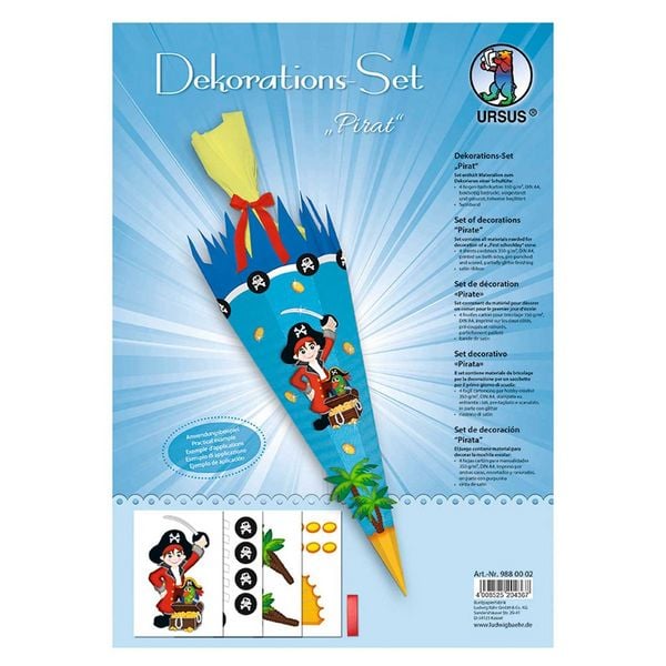 Produktbild: Dekorations-Set "Pirat"