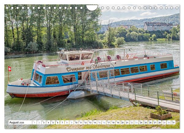 Produktbild: Bad S&auml;ckingen - St&auml;dtle am Hochrhein (Wandkalender 2026 DIN A4 quer), CALVENDO Monatskalender