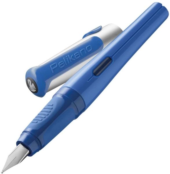 Produktbild: Pelikan F&uuml;ller Pelikano Blau Feder M f&uuml;r Rechtsh&auml;nder