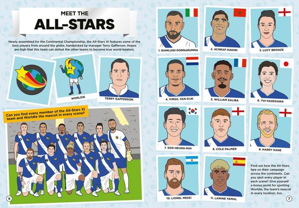 Produktbild: Football All-Stars: Search and Find