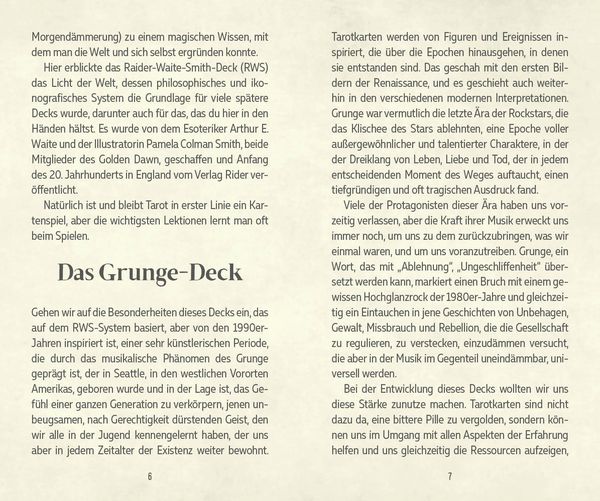 Produktbild: Das Grunge-Tarot