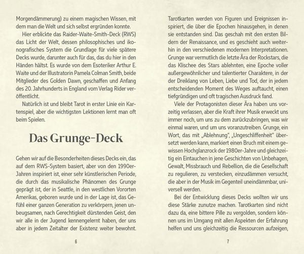 Produktbild: Das Grunge-Tarot
