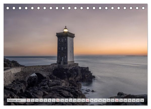 Produktbild: Wilde Bretagne (Tischkalender 2026 DIN A5 quer), CALVENDO Monatskalender