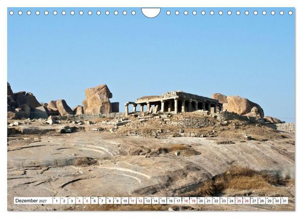 Produktbild: Momente einer Reise - Goa und Karnataka (Wandkalender 2027 DIN A4 quer), CALVENDO Monatskalender